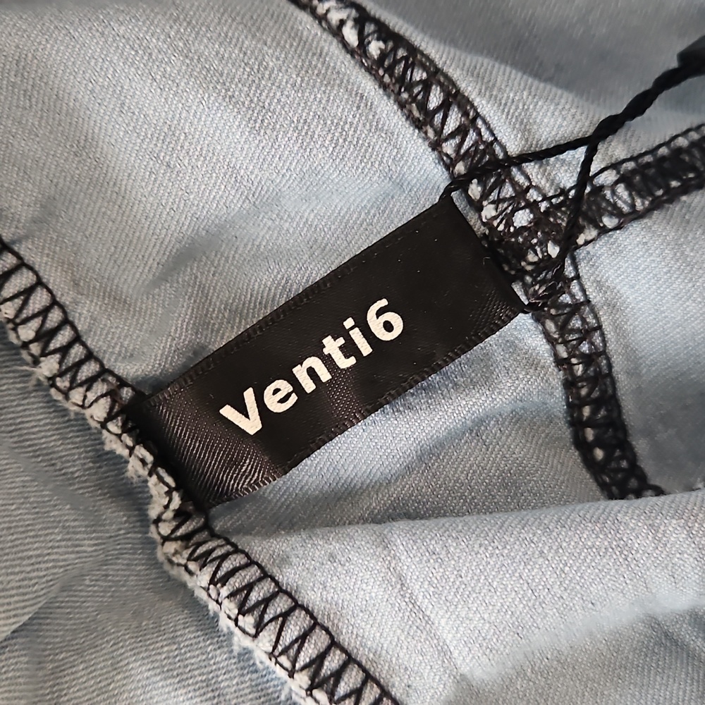 Venti6 Joggers Denim Blue with Drawstring & Stars - Picture 6 of 8